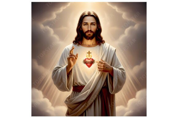 Download Sacred Heart of Jesus Catholic Clipart - Clipart Collection