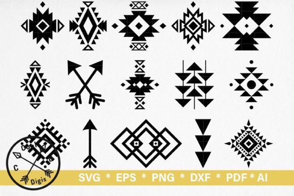 Download Aztec Tribal Pattern Clipart for Cricut - Clipart Collection
