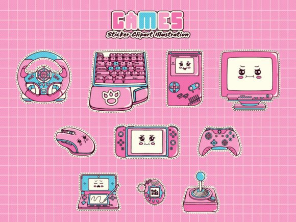 Download Tools Game Sticker Clipart Bundle - Clipart Collection