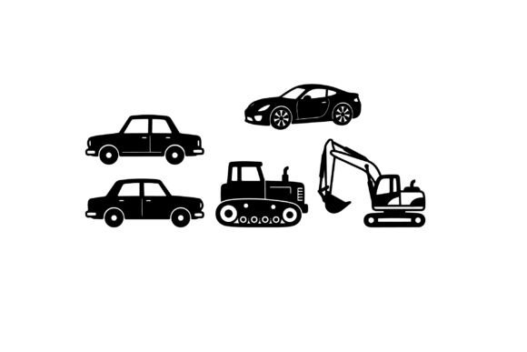 Download Vintage and Modern Vehicle Clipart - Clipart Collection