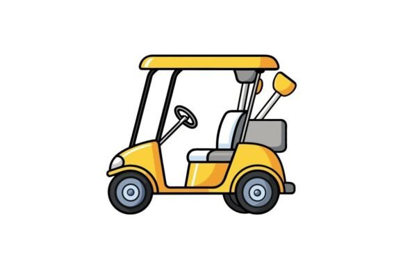Download Golf Cart Vehicle Clipart PNG - Clipart Collection