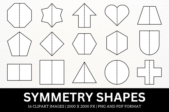 Download Symmetrical Shapes - Symmetry Cliparts - Clipart Collection