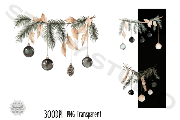 Download Christmas Ornament Clipart Set - Clipart Collection