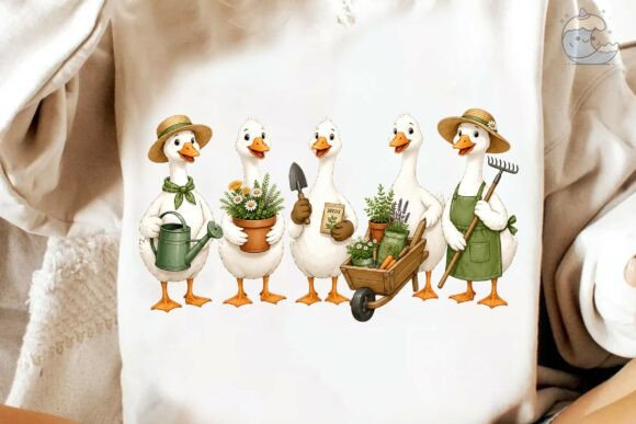 Download Gardening Ducks PNG Clipart Bundle - Clipart Collection