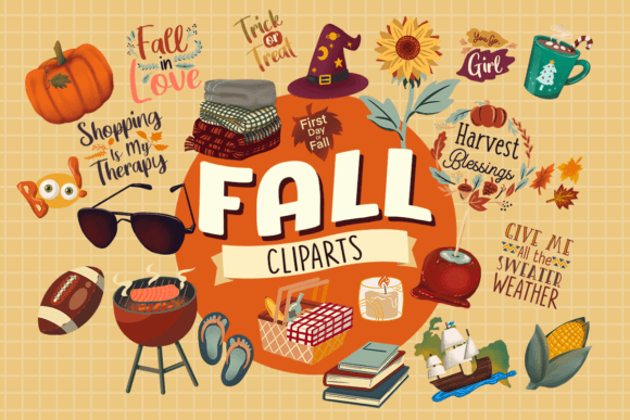 Download Fall Cliparts, 50 PNG Sticker - Clipart Collection