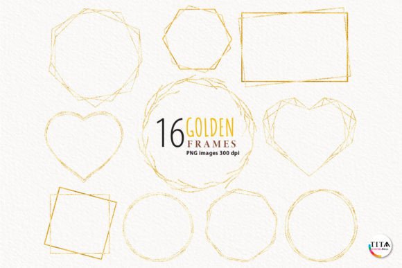 Download Gold Frame Clipart - Clipart Collection